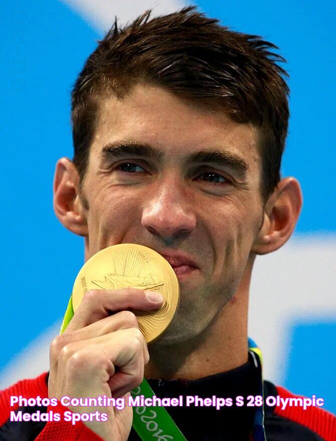 PHOTOS Counting Michael Phelps's 28 Olympic medals Sports