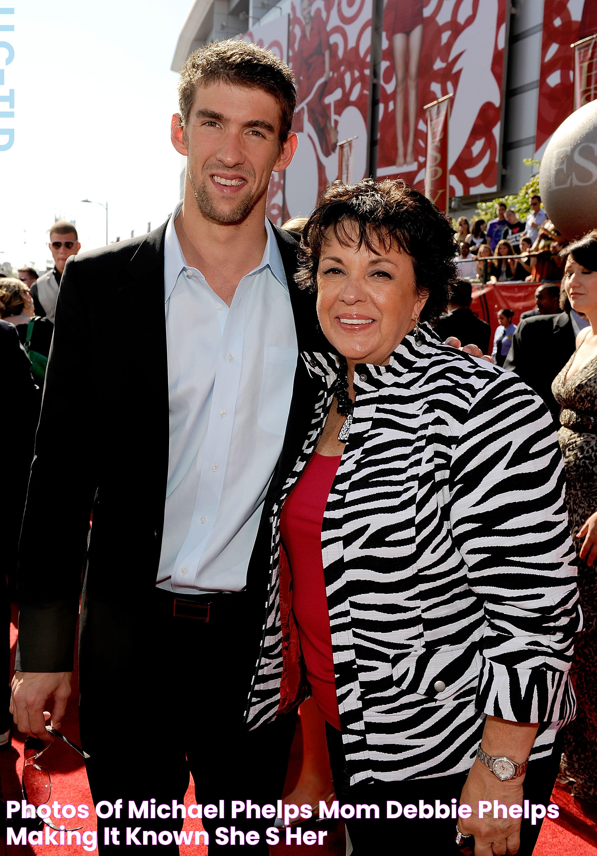 Photos Of Michael Phelps' Mom, Debbie Phelps, Making It Known She's Her