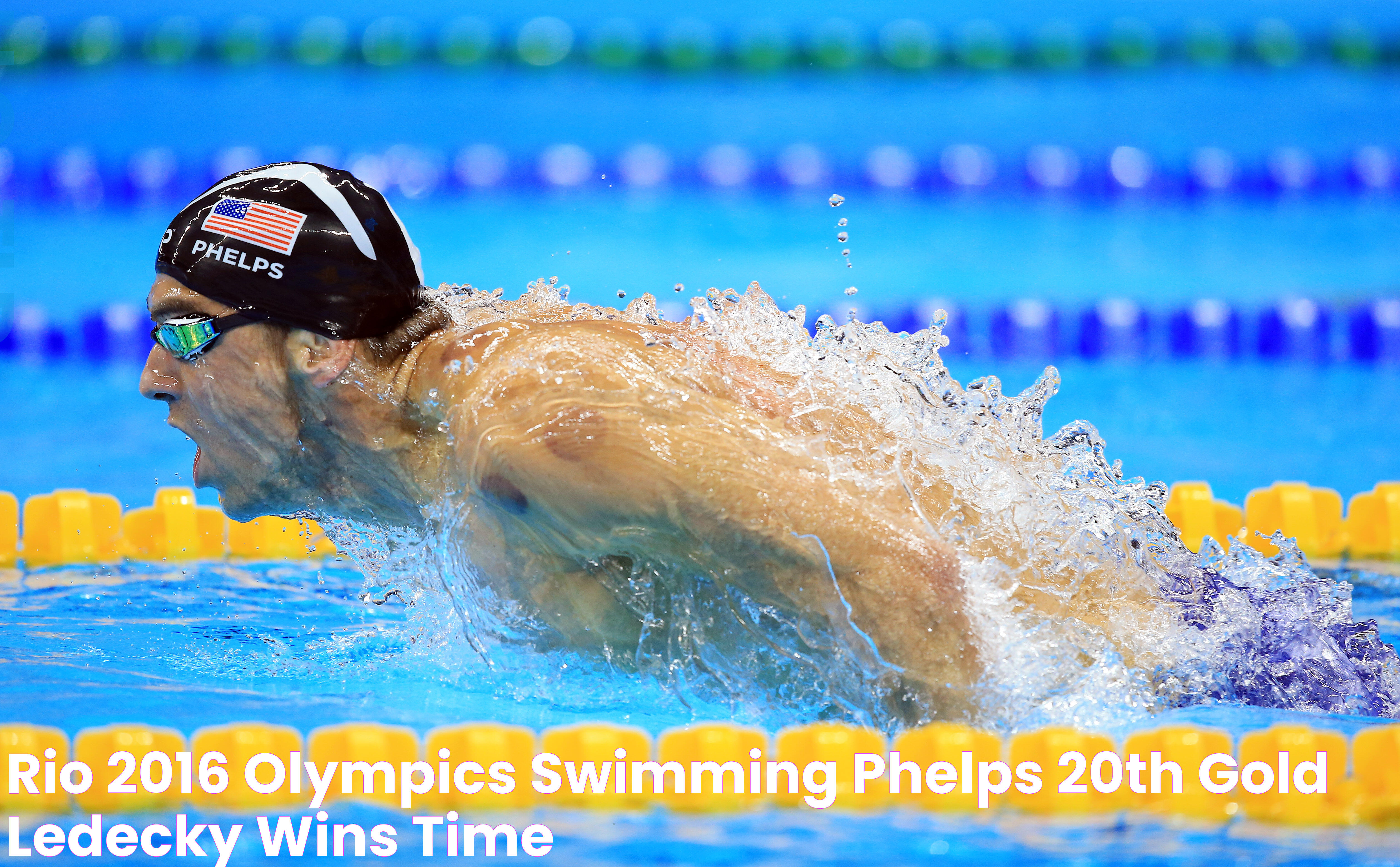 Rio 2016 Olympics Swimming Phelps 20th Gold, Ledecky wins Time