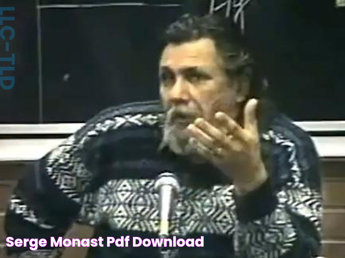 SERGE MONAST PDF DOWNLOAD