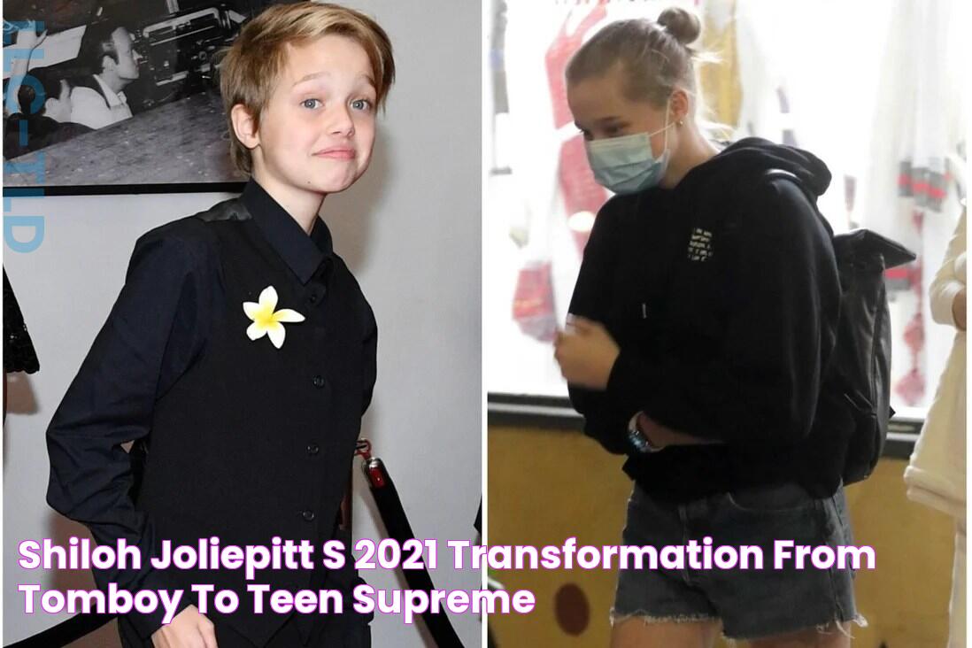 Shiloh JoliePitt’s 2021 transformation from tomboy to teen supreme