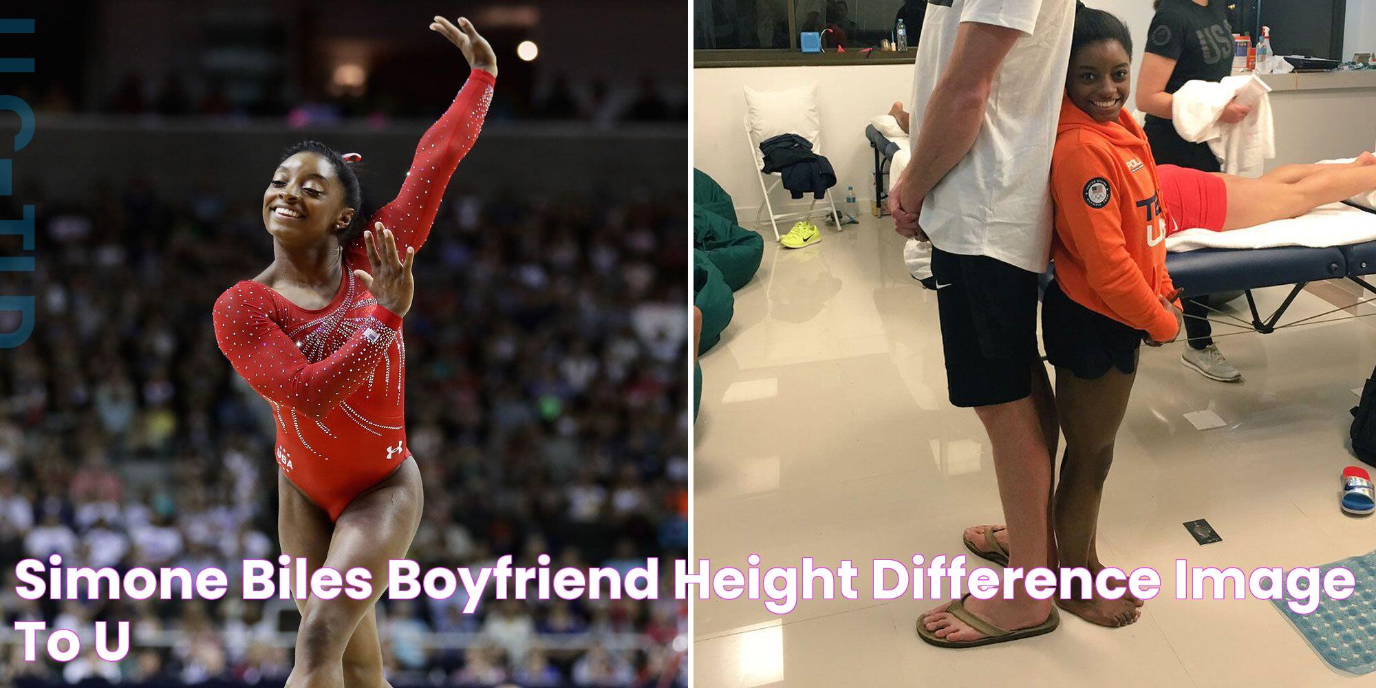 Simone Biles Boyfriend Height Difference Image to u