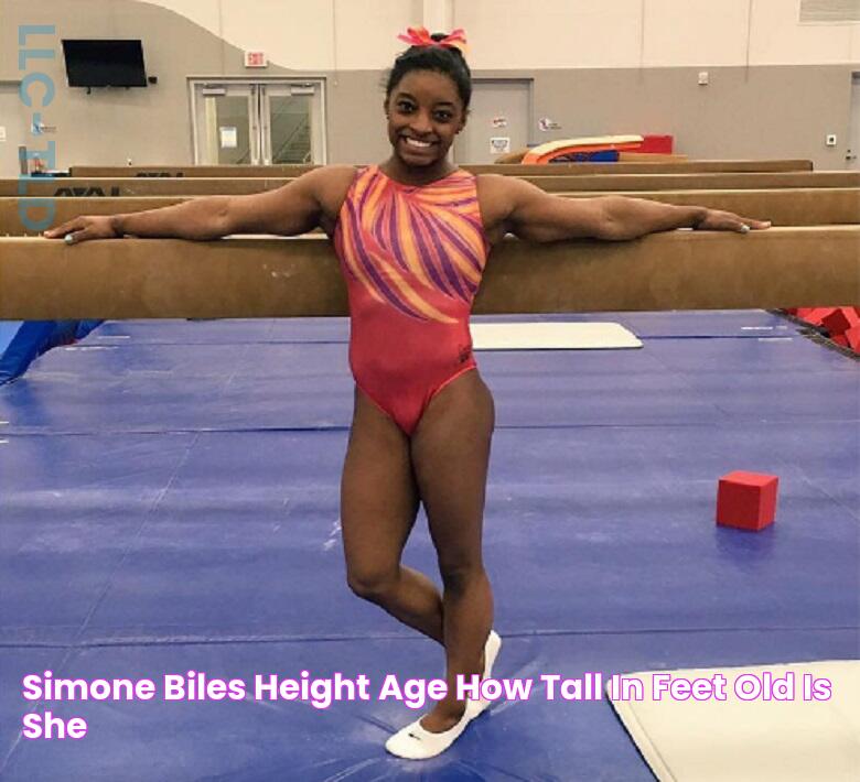 Simone Biles Height & Age How Tall in Feet & Old Is She?