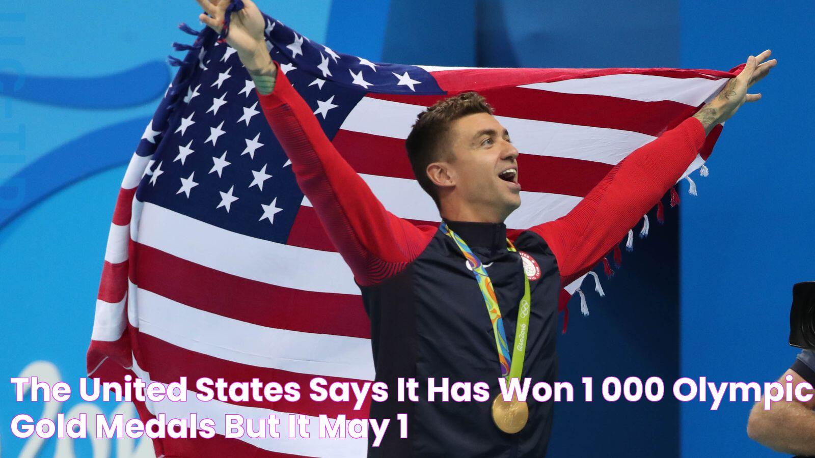 The United States says it has won 1,000 Olympic gold medals, but it may