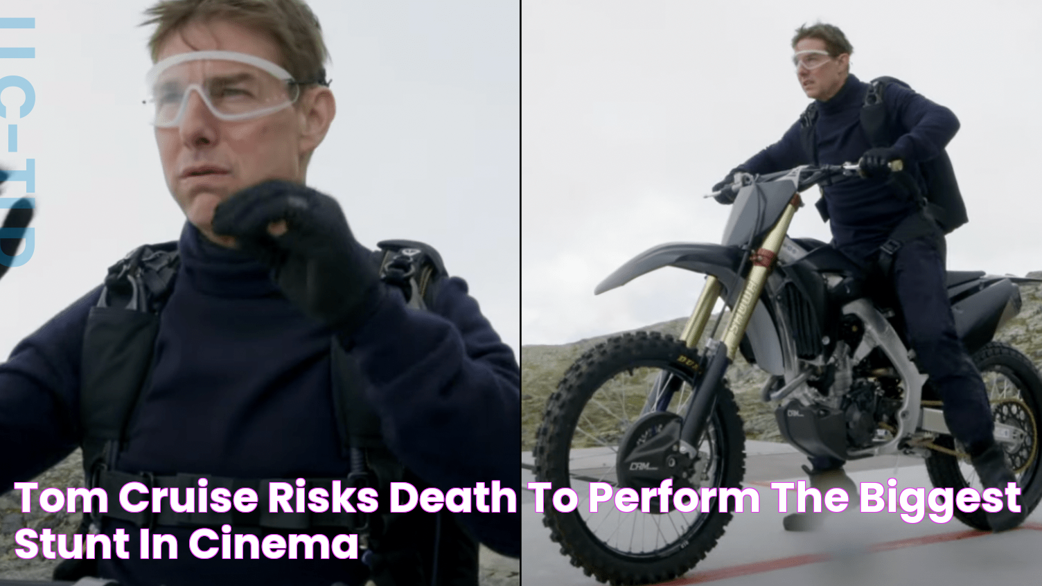 Tom Cruise 'risks death' to perform 'the biggest stunt in cinema