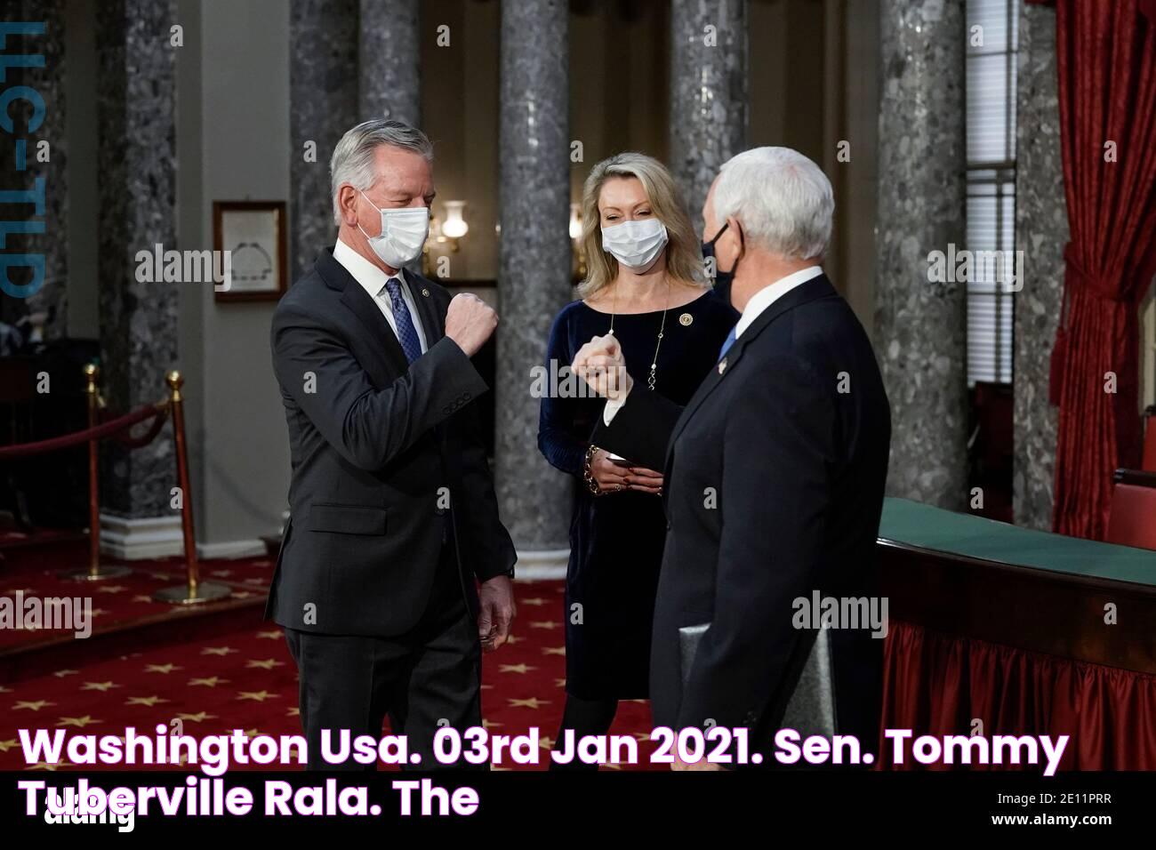 Washington, USA. 03rd Jan, 2021. Sen. Tommy Tuberville, RAla., the