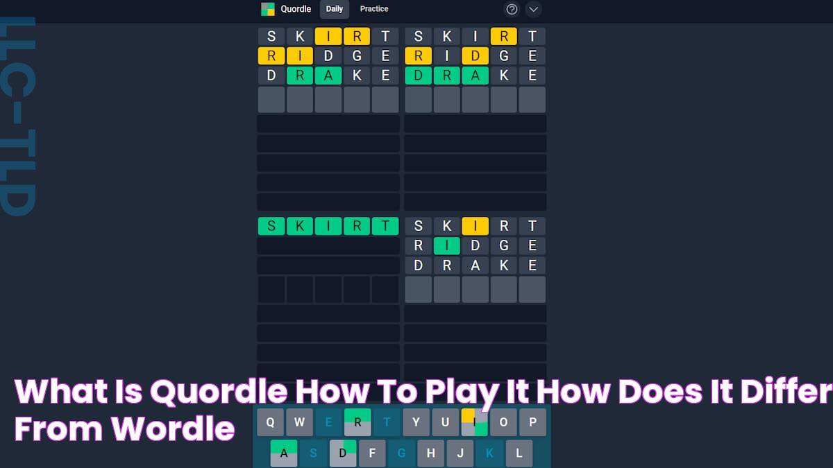 What is Quordle? How to Play It & How Does It Differ From Wordle?