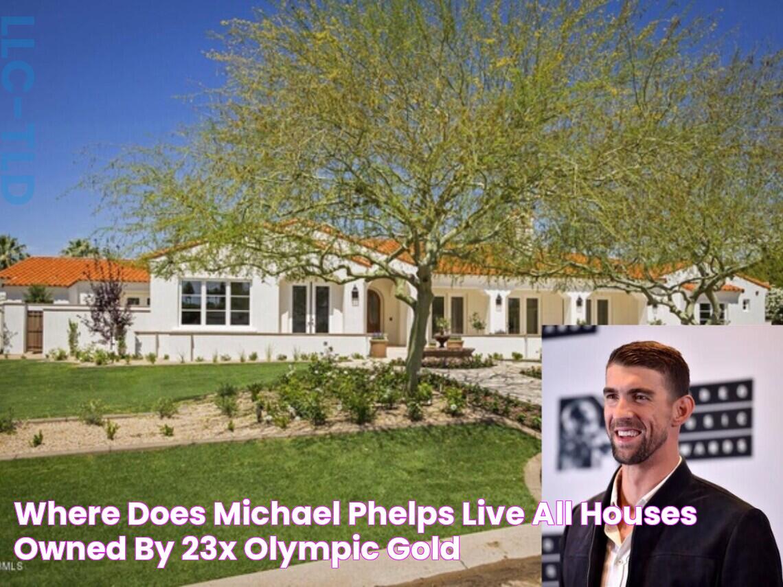 Where does Michael Phelps live? All houses owned by 23x Olympic gold