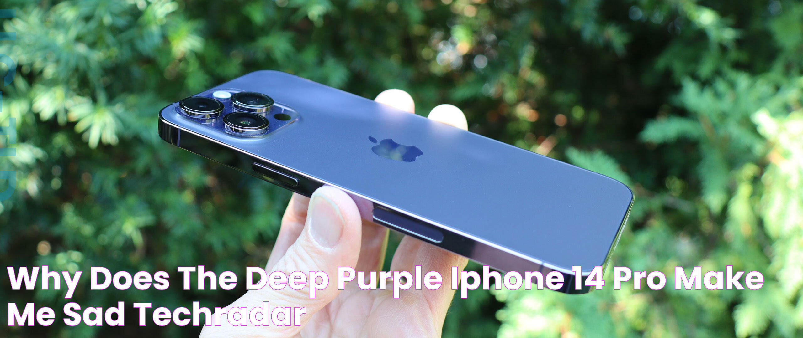 Why does the Deep Purple iPhone 14 Pro make me sad? TechRadar