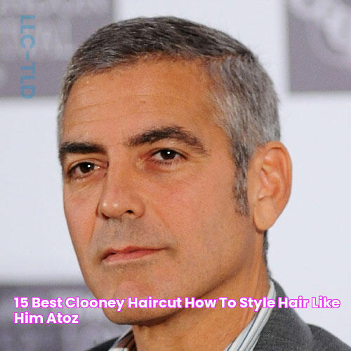 15 Best Clooney Haircut How to Style Hair like Him AtoZ