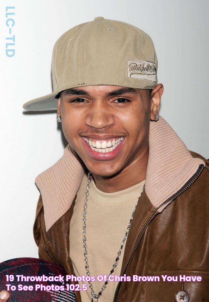 19 Throwback Photos Of Chris Brown You HAVE To See! (PHOTOS) 102.5