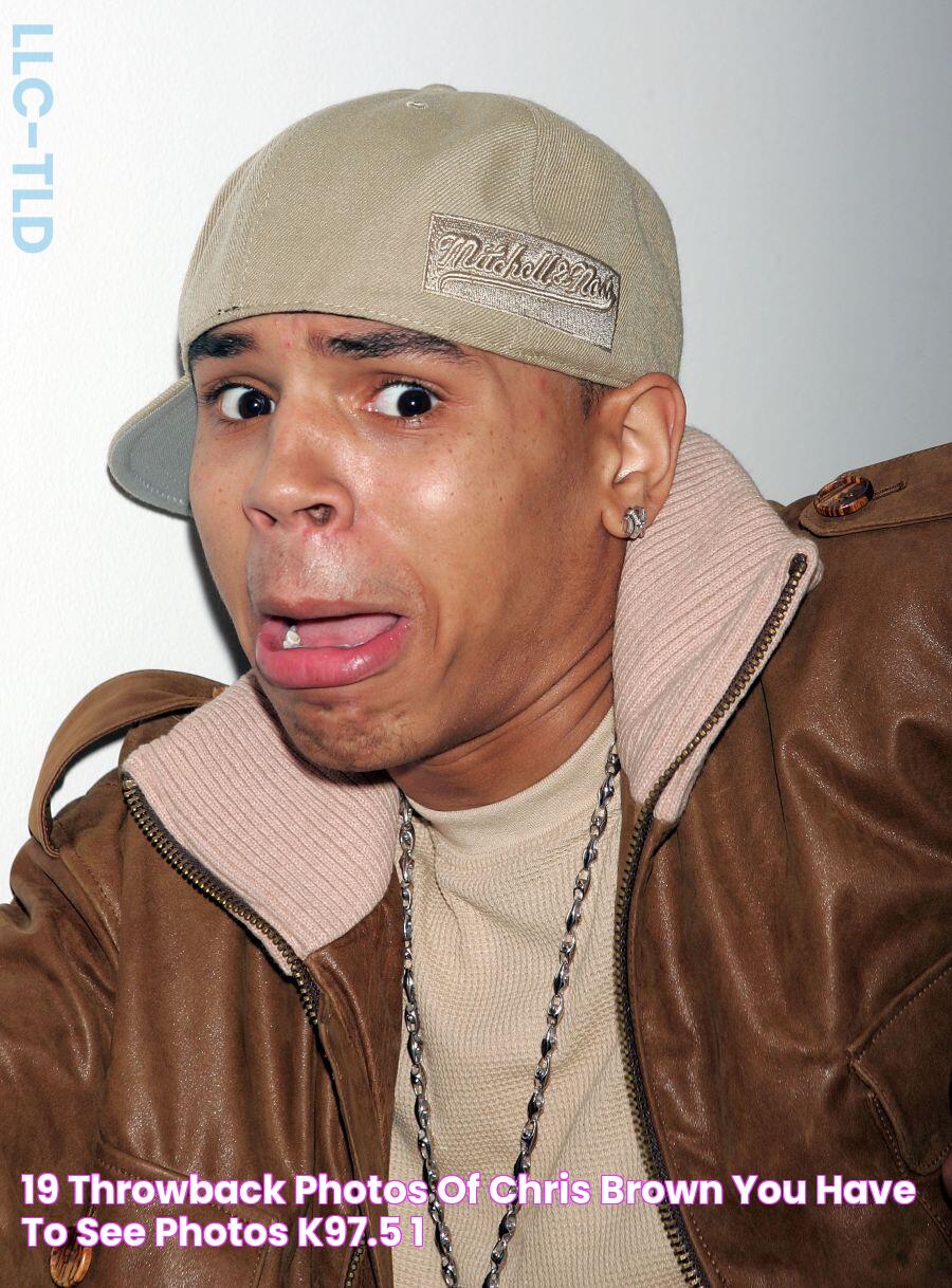 19 Throwback Photos Of Chris Brown You HAVE To See! (PHOTOS) K97.5