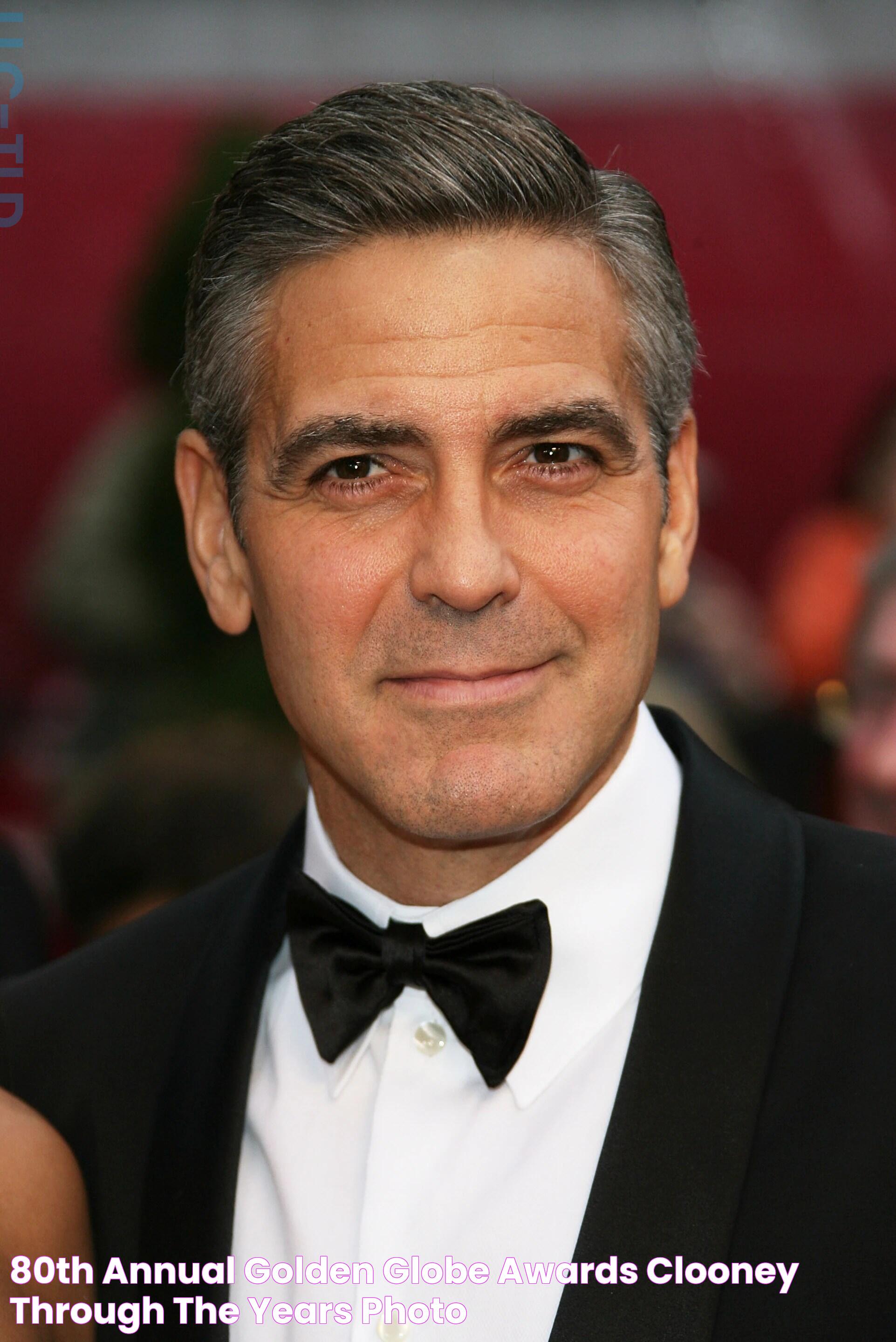 80th Annual Golden Globe Awards Clooney Through the Years Photo