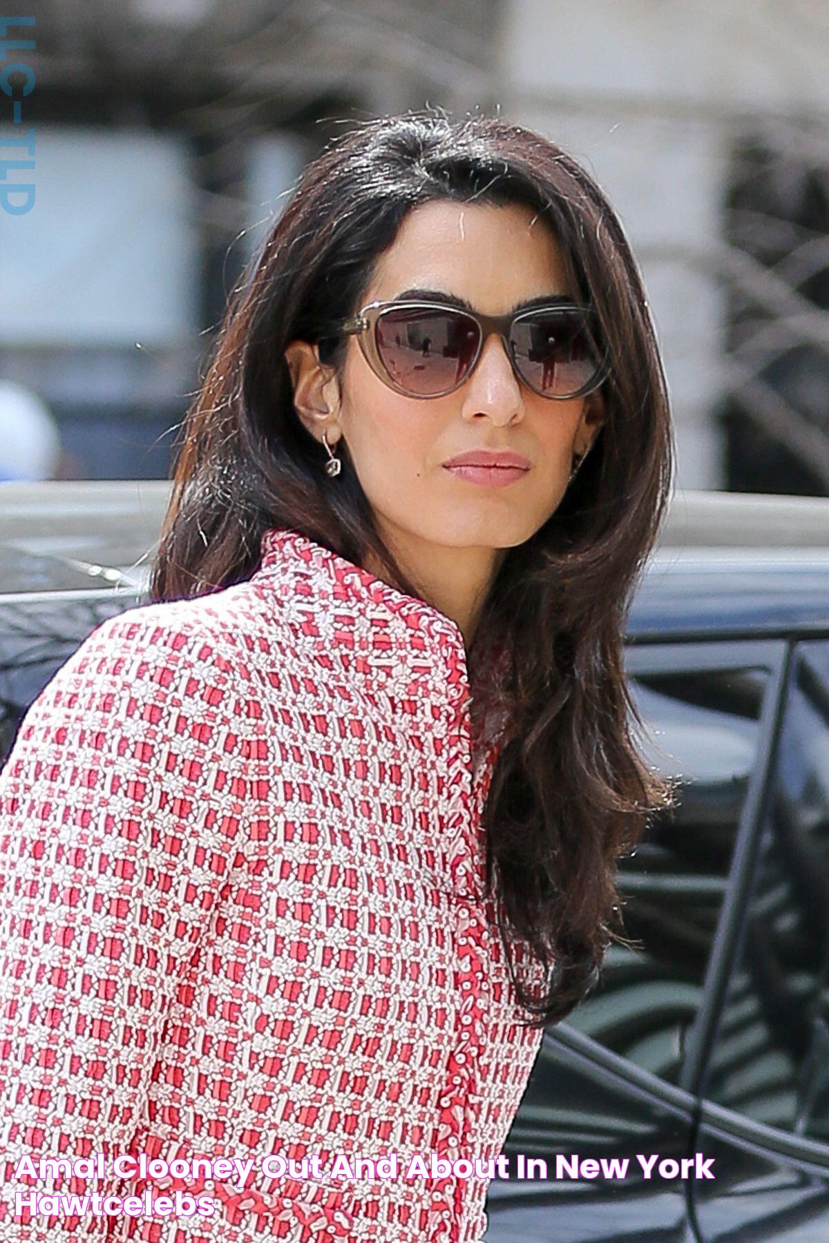 AMAL CLOONEY Out and About in New York HawtCelebs