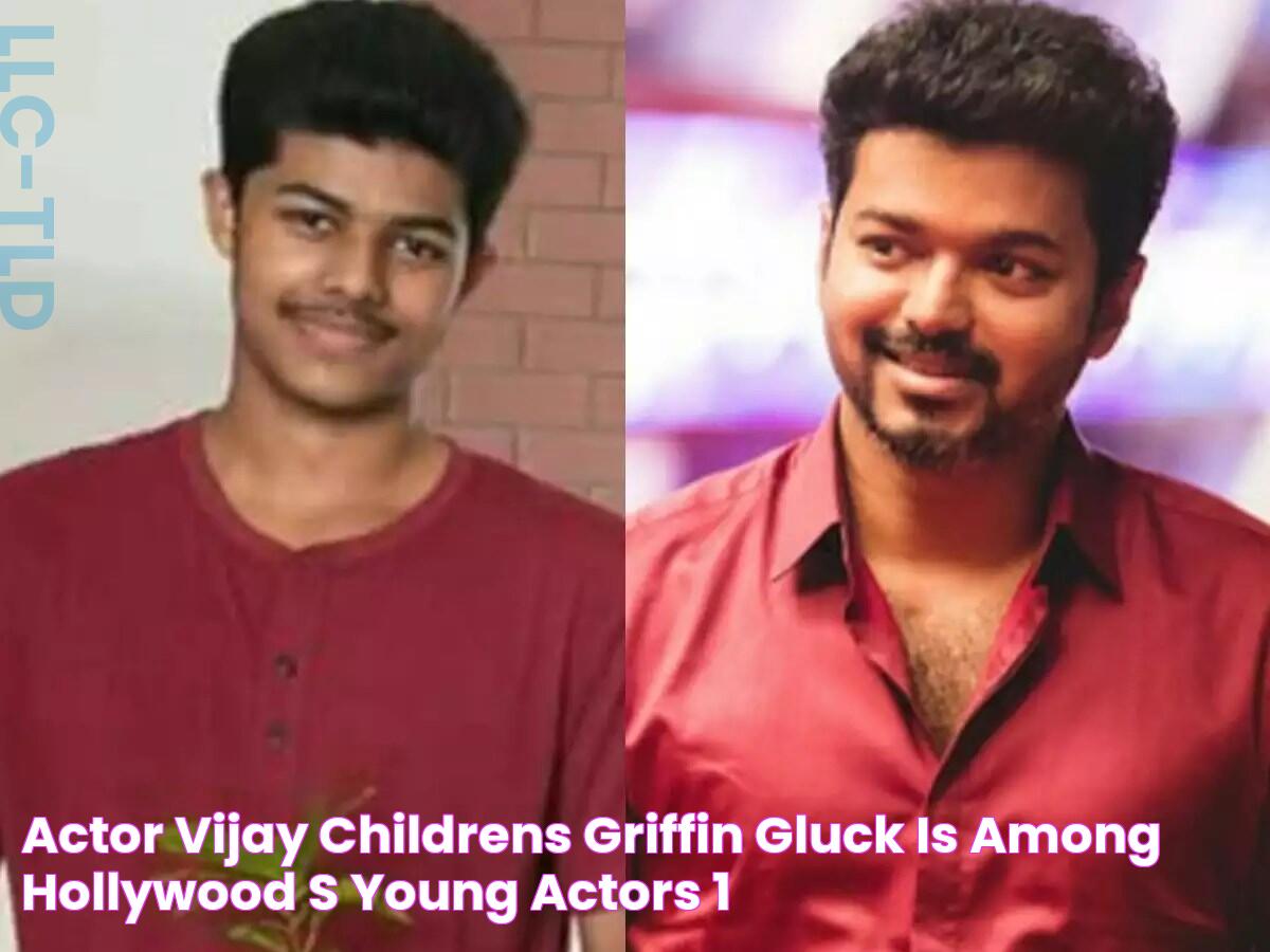 Actor Vijay Childrens Griffin gluck is among hollywood's young actors