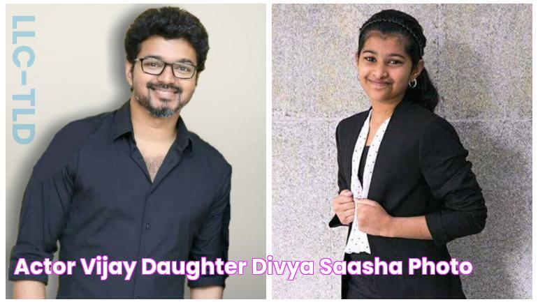 Actor Vijay Daughter Divya Saasha Photo