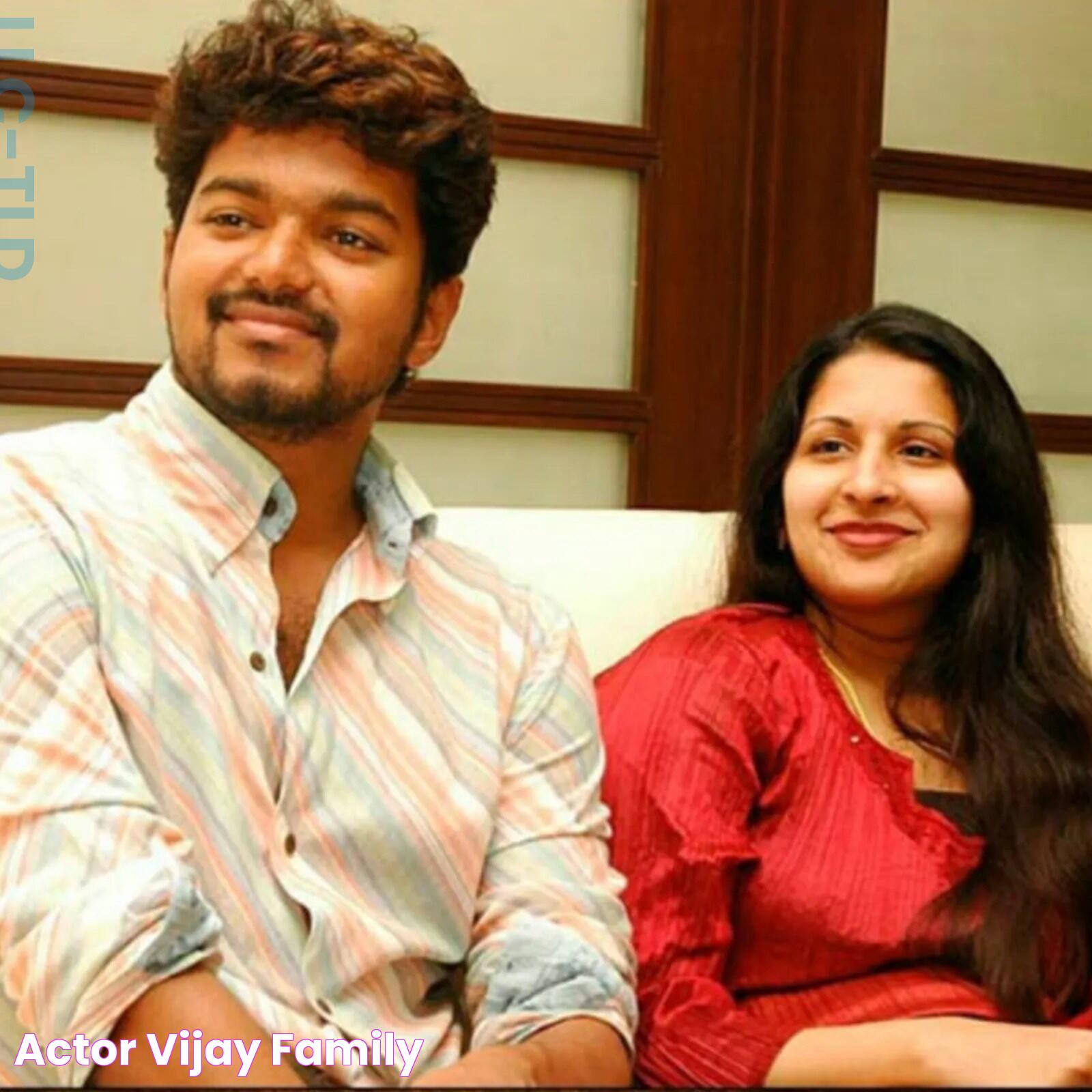 Actor Vijay Family