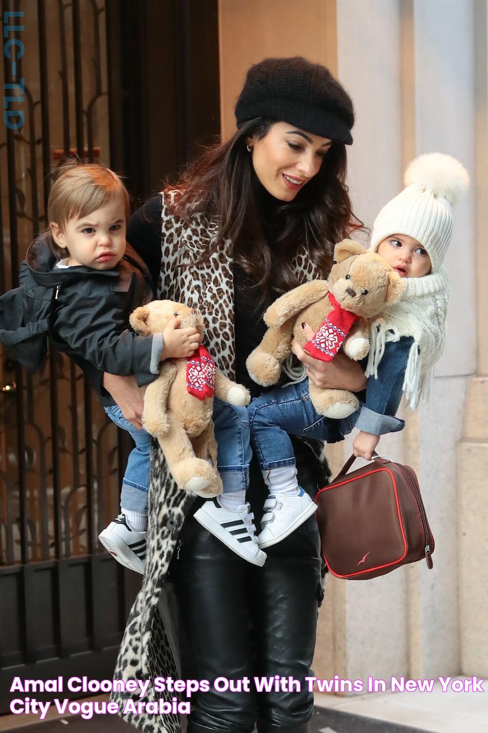 Amal Clooney Steps Out With Twins in New York City Vogue Arabia