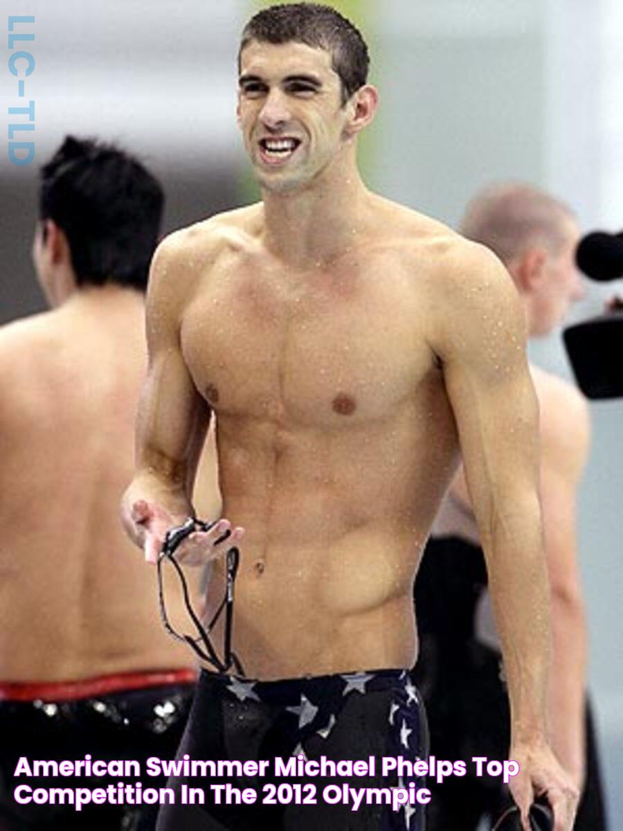 American Swimmer Michael Phelps Top Competition in the 2012 Olympic