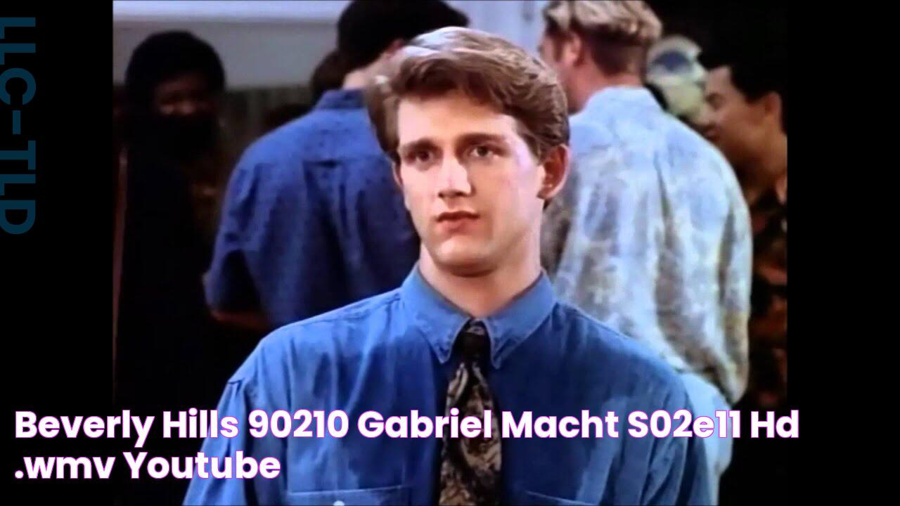 Beverly Hills 90210 Gabriel Macht (s02e11)(HD).wmv YouTube