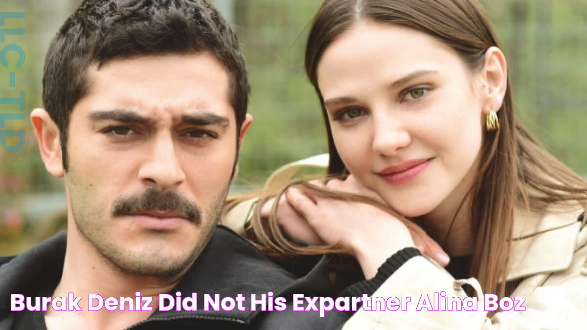 Burak Deniz did not his expartner Alina Boz!