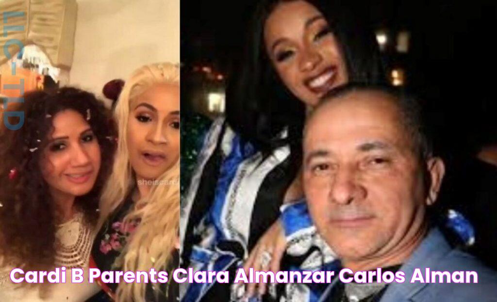 Cardi B Parents Clara Almanzar, Carlos Alman