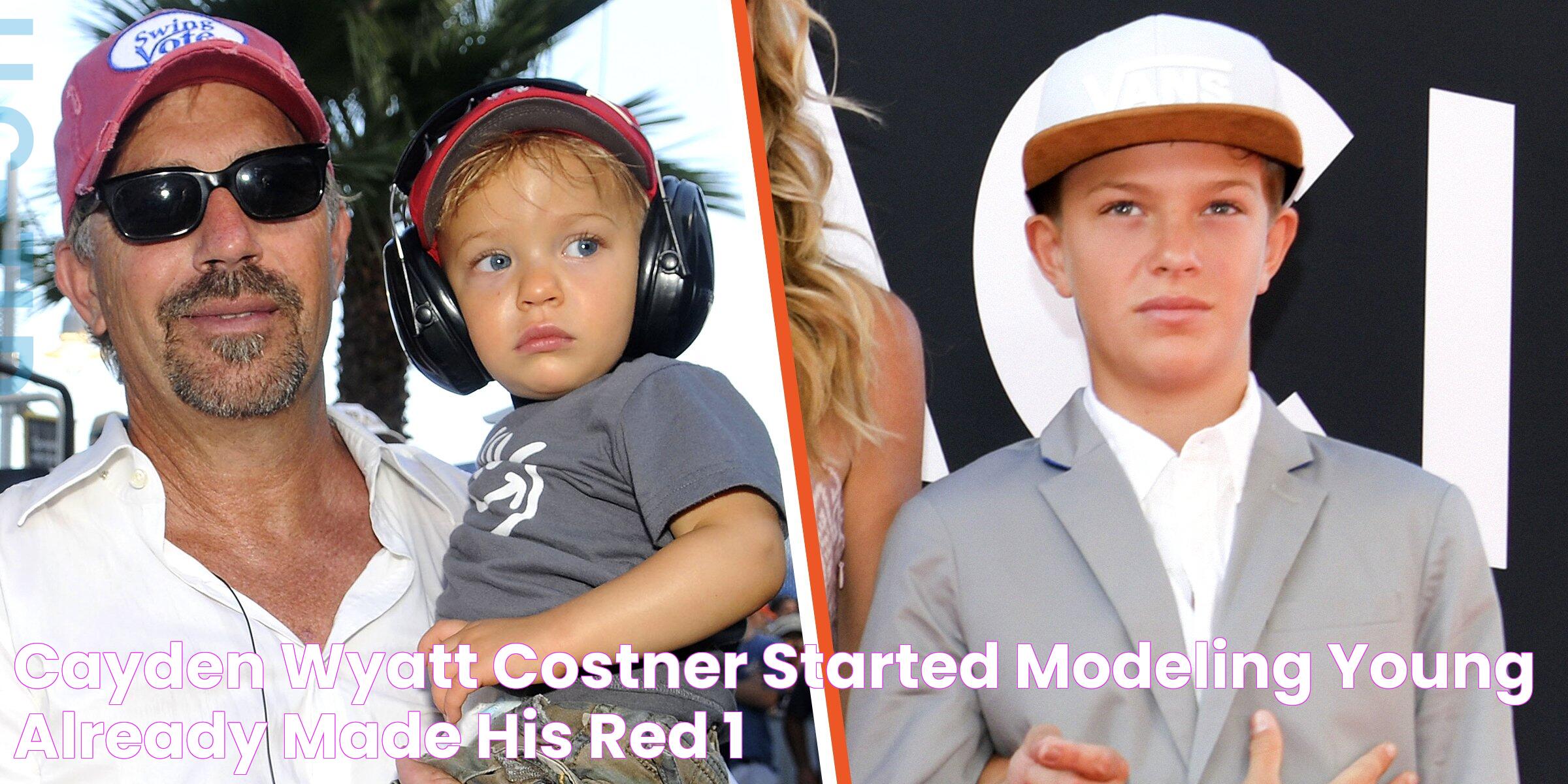 Cayden Wyatt Costner Started Modeling Young & Already Made His Red