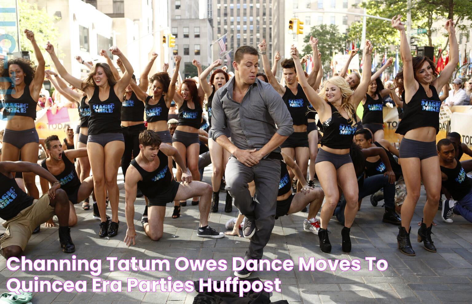 Channing Tatum Owes Dance Moves To Quinceañera Parties HuffPost