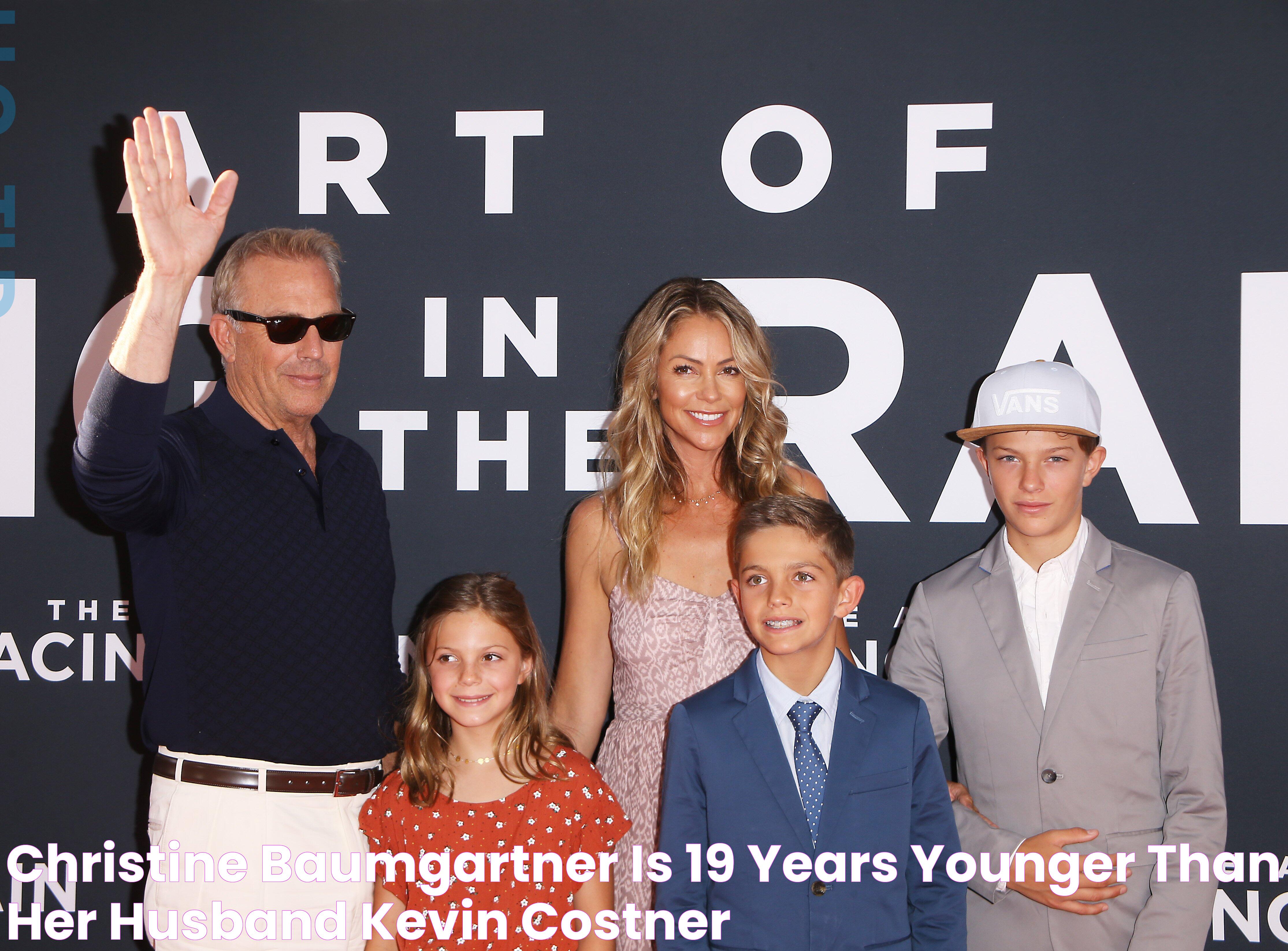 Christine Baumgartner Is 19 Years Younger than Her Husband Kevin Costner