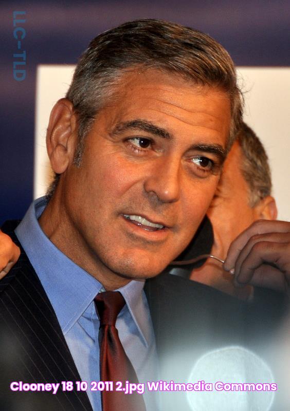 Clooney 18 10 2011 2.jpg Wikimedia Commons