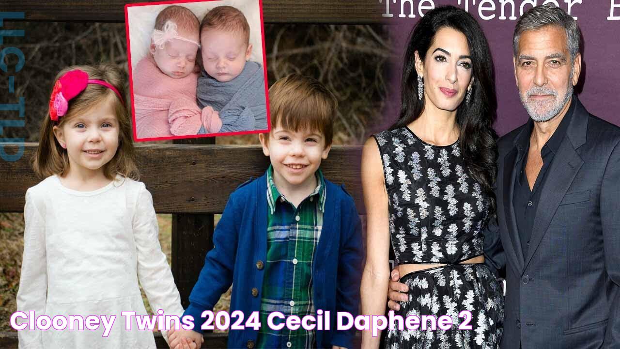 Clooney Twins 2024 Cecil Daphene