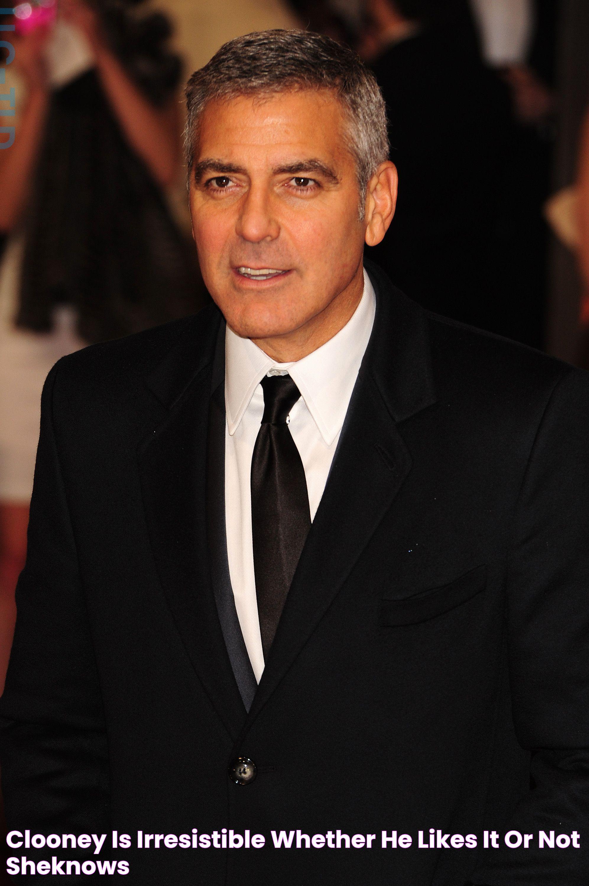 Clooney is irresistible, whether he likes it or not SheKnows