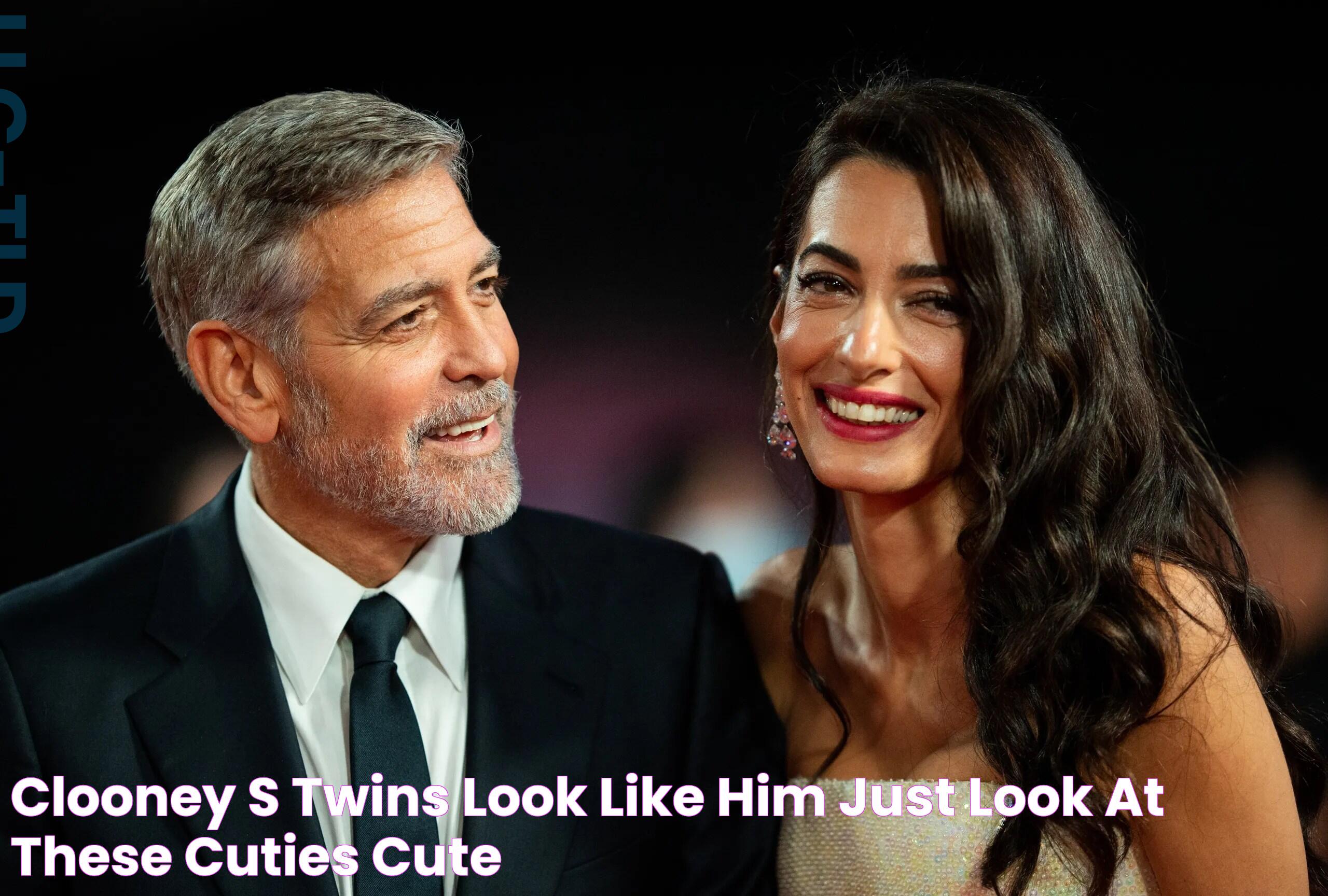 Clooney’s twins look like him” Just look at these cuties! cute