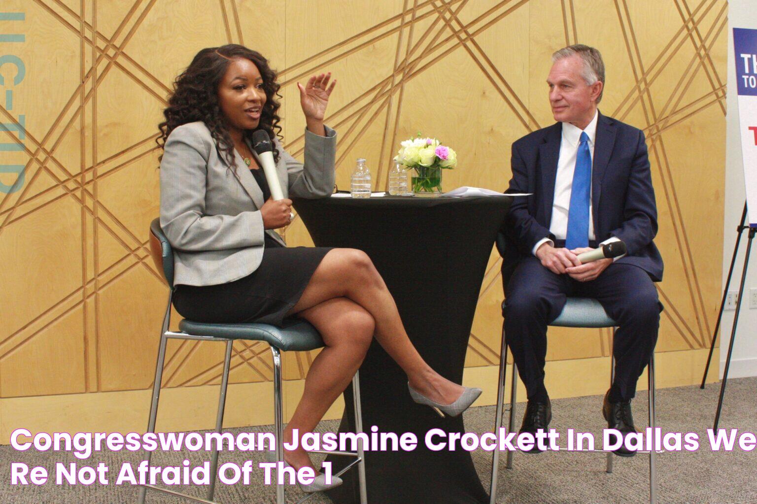 Congresswoman Jasmine Crockett ‘In Dallas, we’re not afraid of the