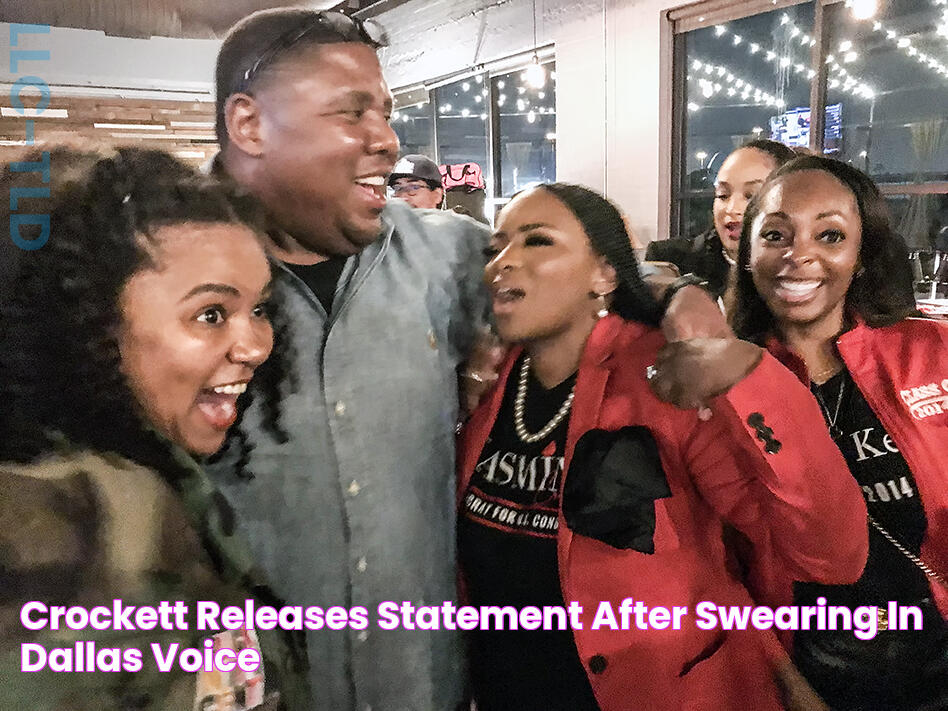 Crockett releases statement after swearing in Dallas Voice