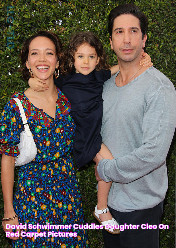 David Schwimmer cuddles daughter Cleo on red carpet pictures