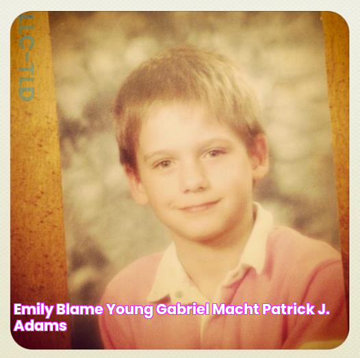 Emily Blame Young Gabriel Macht & Patrick J. Adams