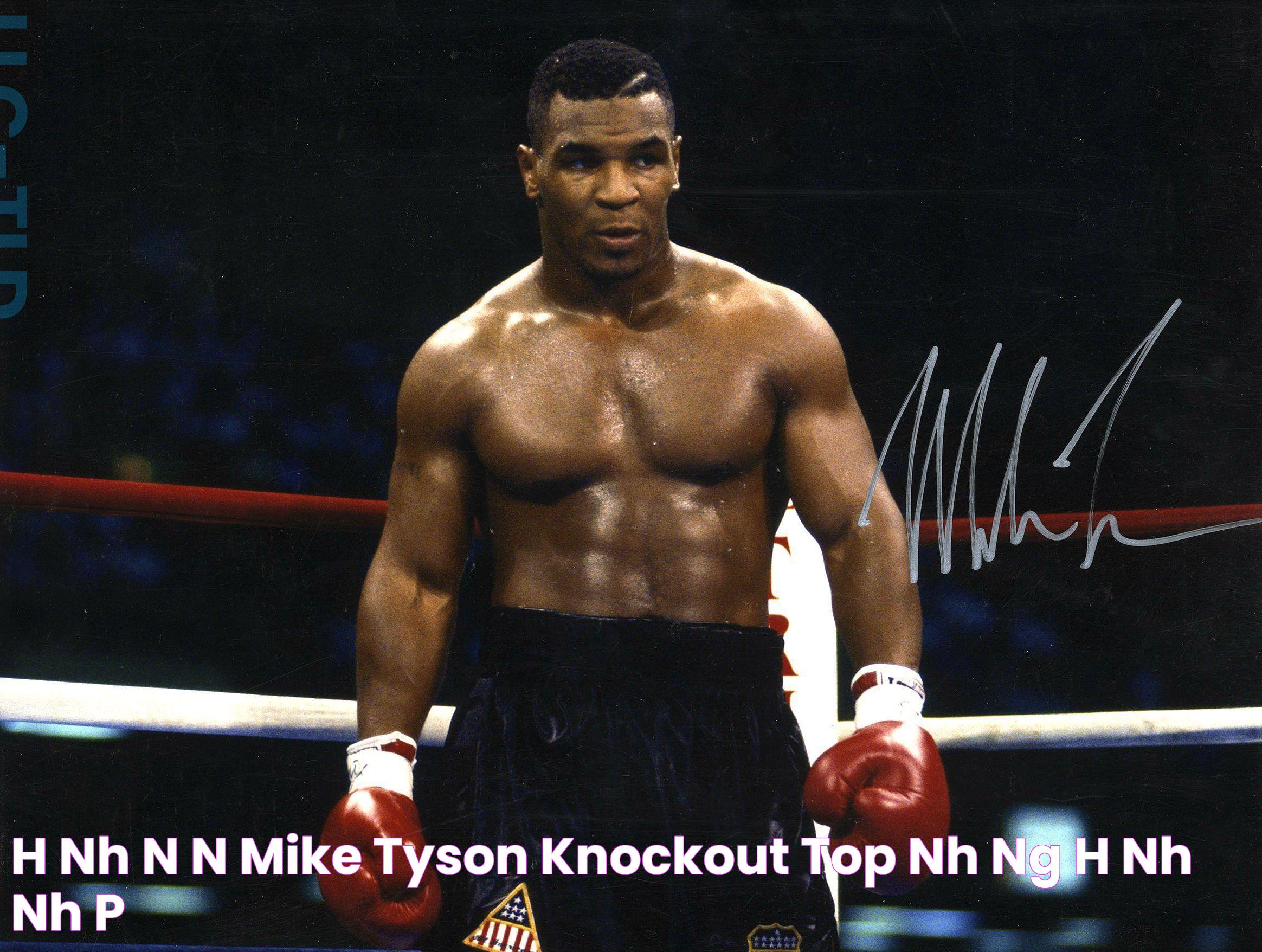 Hình nền Mike Tyson Knockout Top Những Hình Ảnh Đẹp