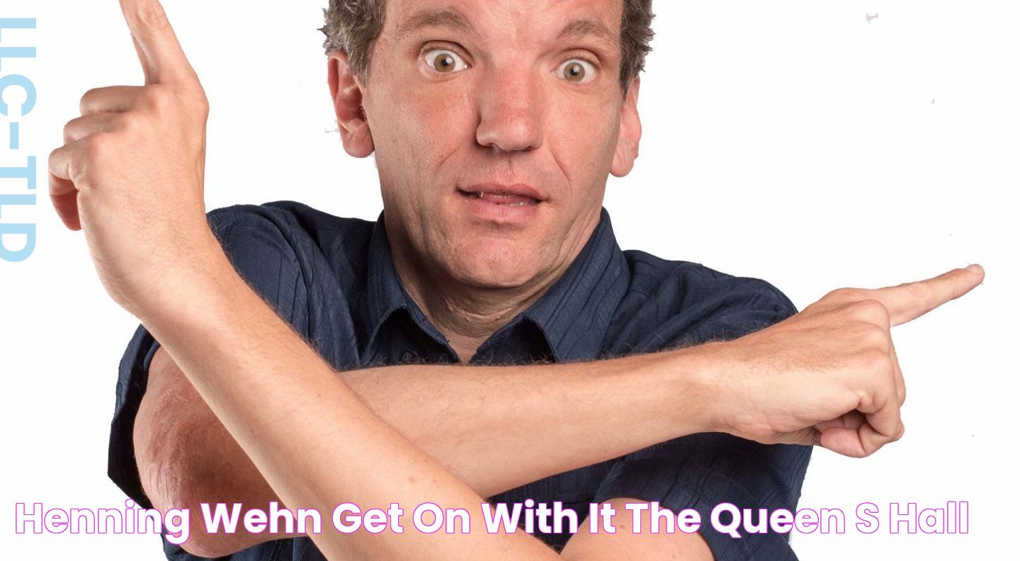 Henning Wehn Get On With It The Queen's Hall