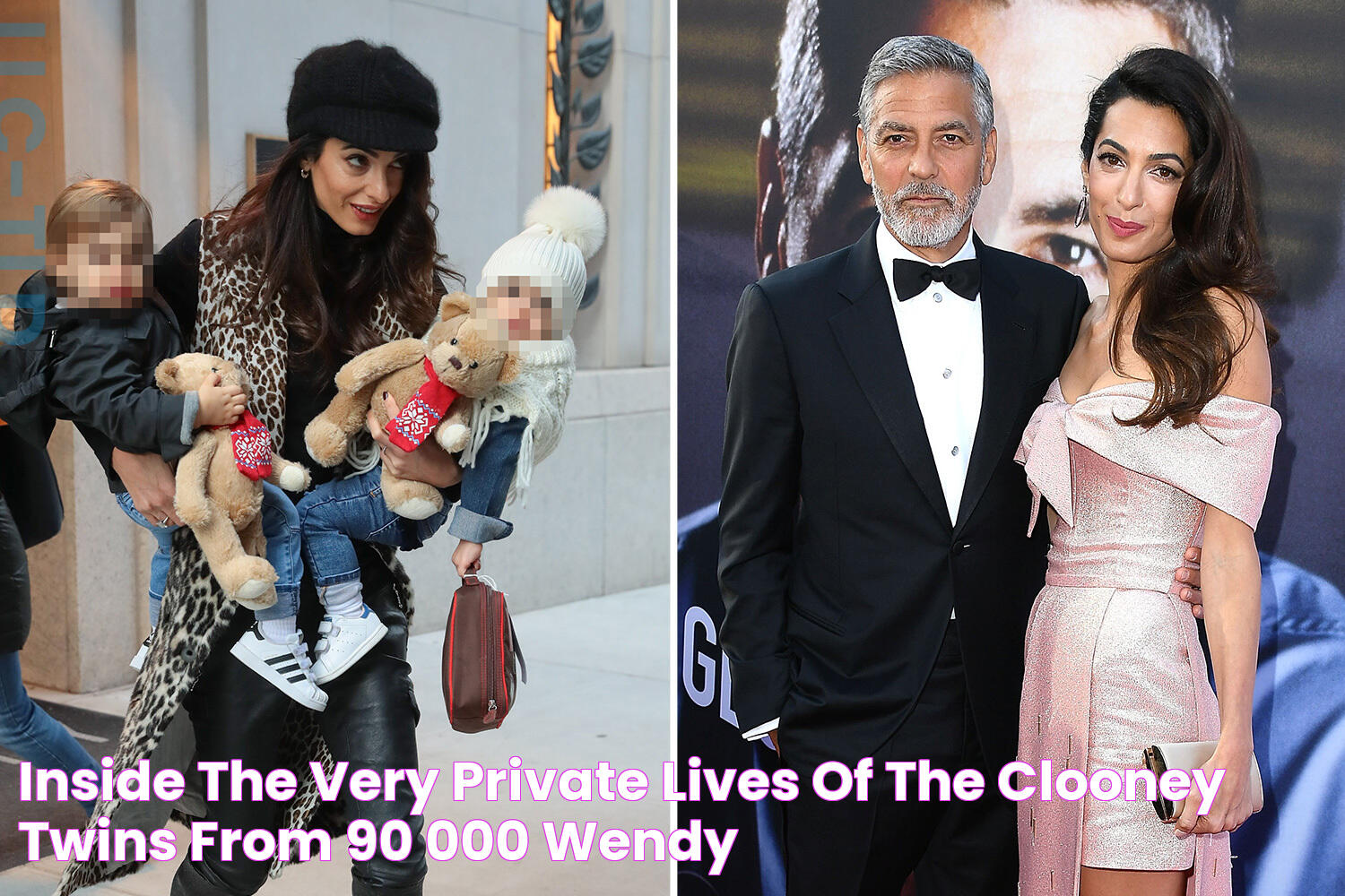 Inside the very private lives of the Clooney twins from £90,000 wendy