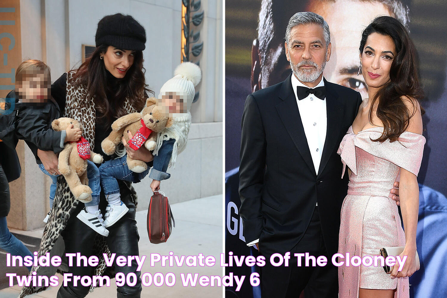 Inside the very private lives of the Clooney twins from £90,000 wendy