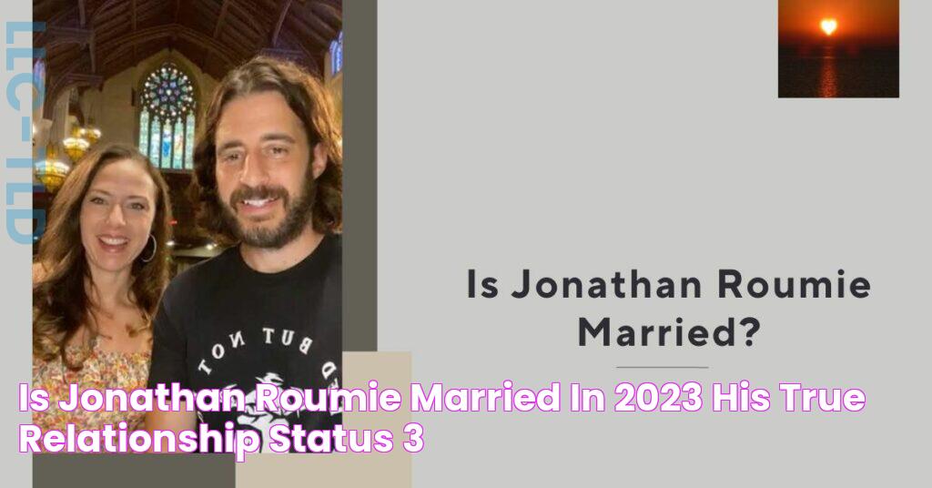 Is Jonathan Roumie Married in 2023? His True Relationship Status