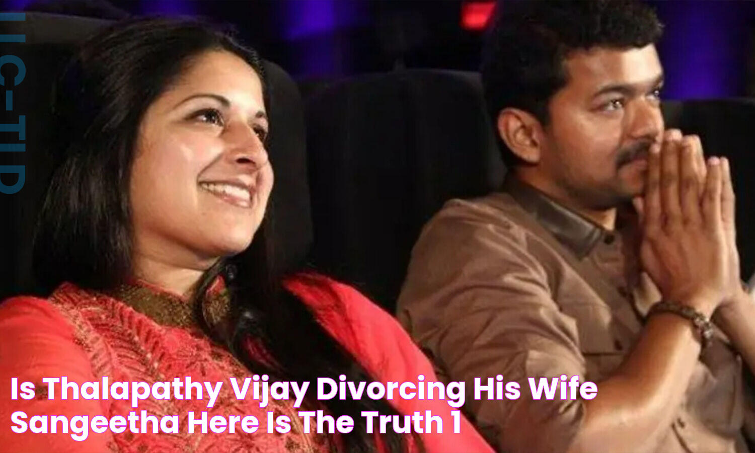 Is Thalapathy Vijay divorcing his wife Sangeetha? Here is the truth