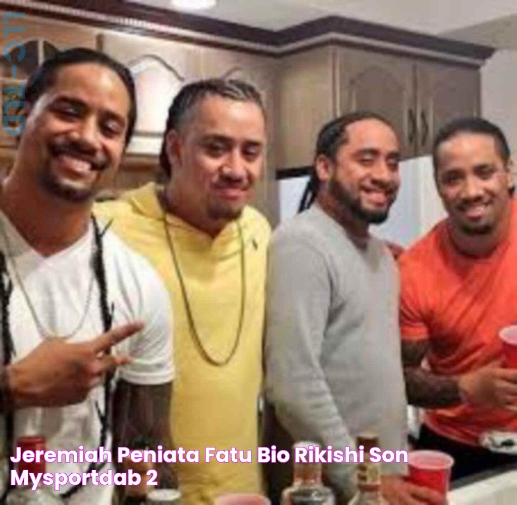 Jeremiah Peniata Fatu Bio Rikishi Son MySportDab