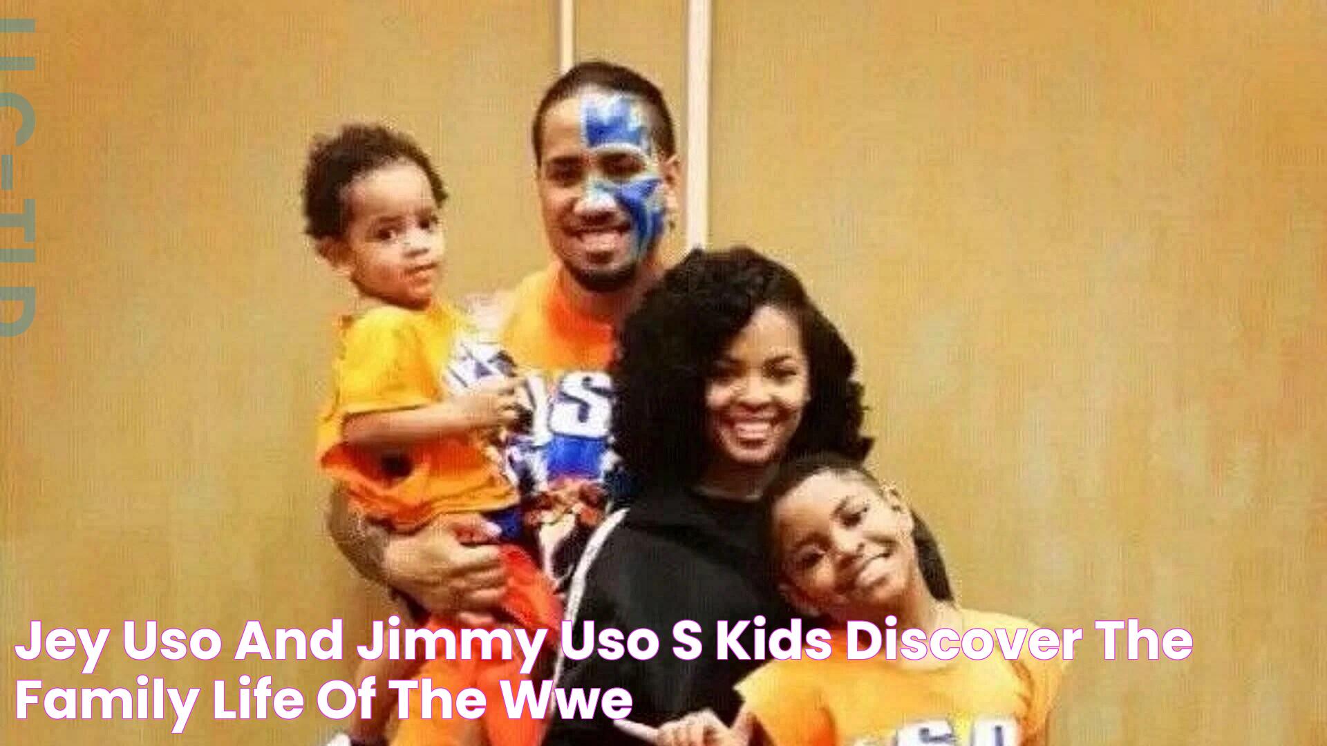 Jey Uso and Jimmy Uso’s Kids Discover the Family Life of the WWE