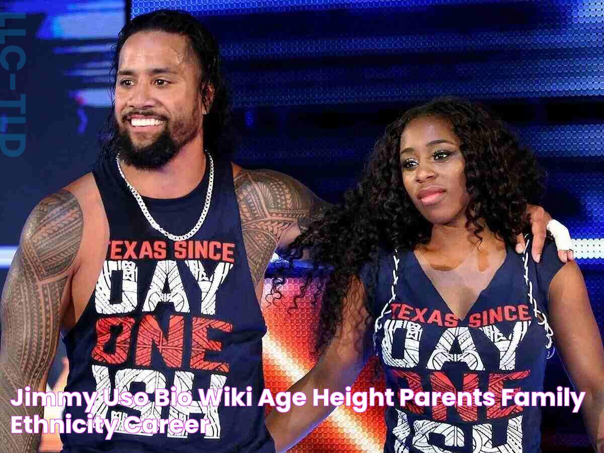 Jimmy Uso Bio, Wiki, Age, Height, Parents, Family, Ethnicity, Career