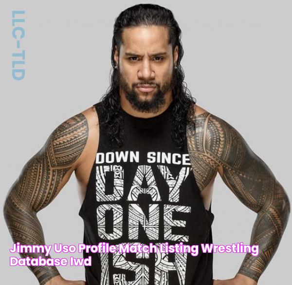 Jimmy Uso Profile & Match Listing Wrestling Database (IWD)