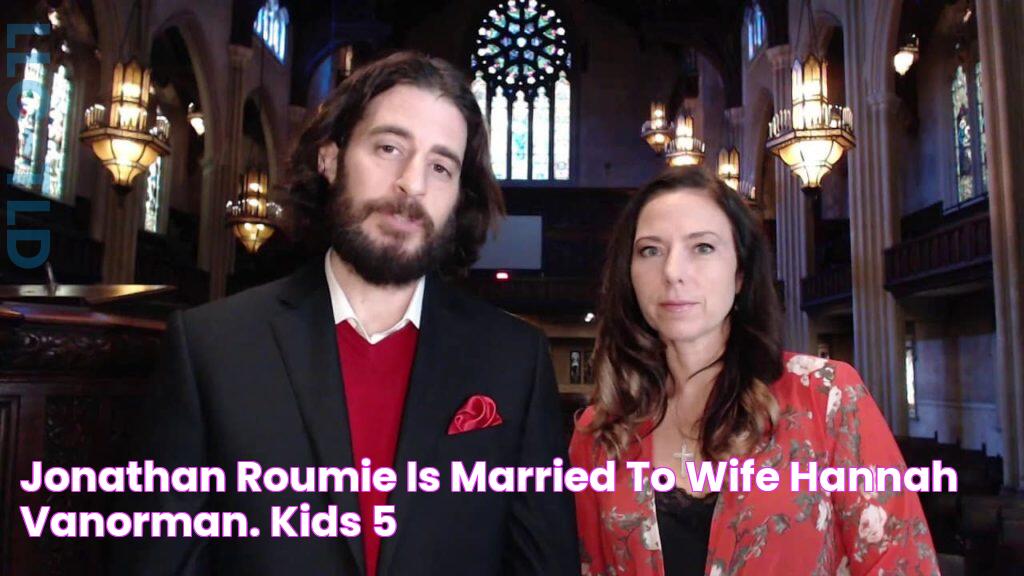 Jonathan Roumie is Married to Wife Hannah Vanorman. Kids