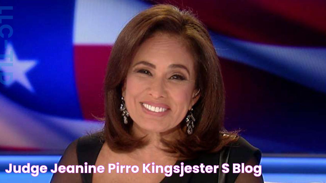 Judge Jeanine Pirro Kingsjester's Blog