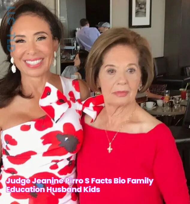 Judge Jeanine Pirro's Facts Bio, Family, Education, Husband, Kids